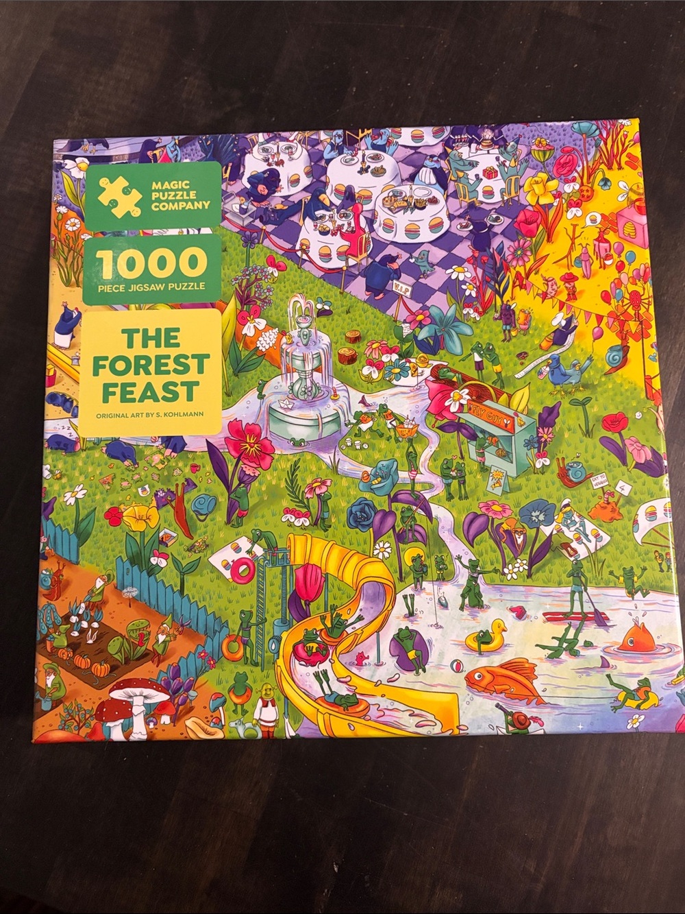 Magic Puzzle Company The Forest Feast 1000 Piece Puzzle
